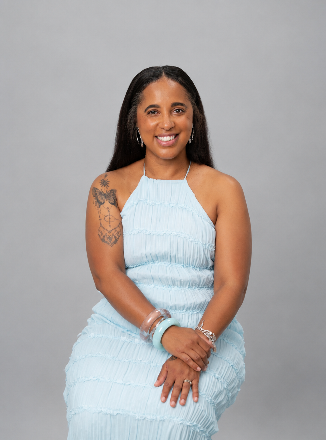 Headshot of Chrisanthi Waldron smiling